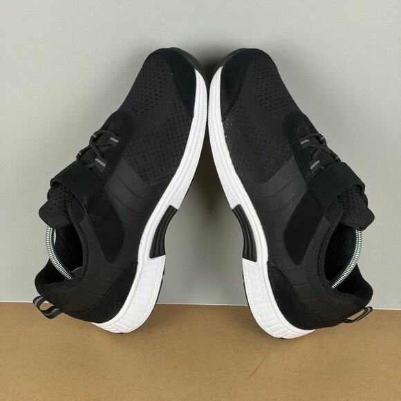 Orthofeet Joelle Stretch Knit Comfort Shoes Womens 8.5 XX-Wide Black Hook and Lo - Picture 6 of 10